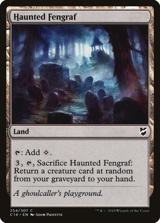 Haunted Fengraf [Commander 2018] | Rook's Games and More