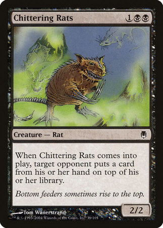 Chittering Rats [Darksteel] | Rook's Games and More