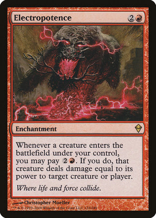 Electropotence [Zendikar] | Rook's Games and More