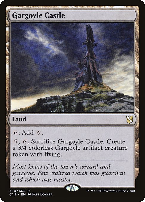Gargoyle Castle [Commander 2019] | Rook's Games and More