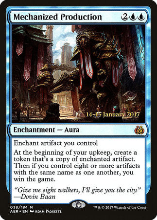 Mechanized Production [Aether Revolt Promos] | Rook's Games and More