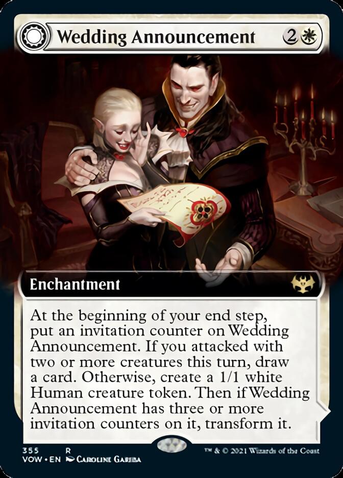 Wedding Announcement // Wedding Festivity (Extended) [Innistrad: Crimson Vow] | Rook's Games and More