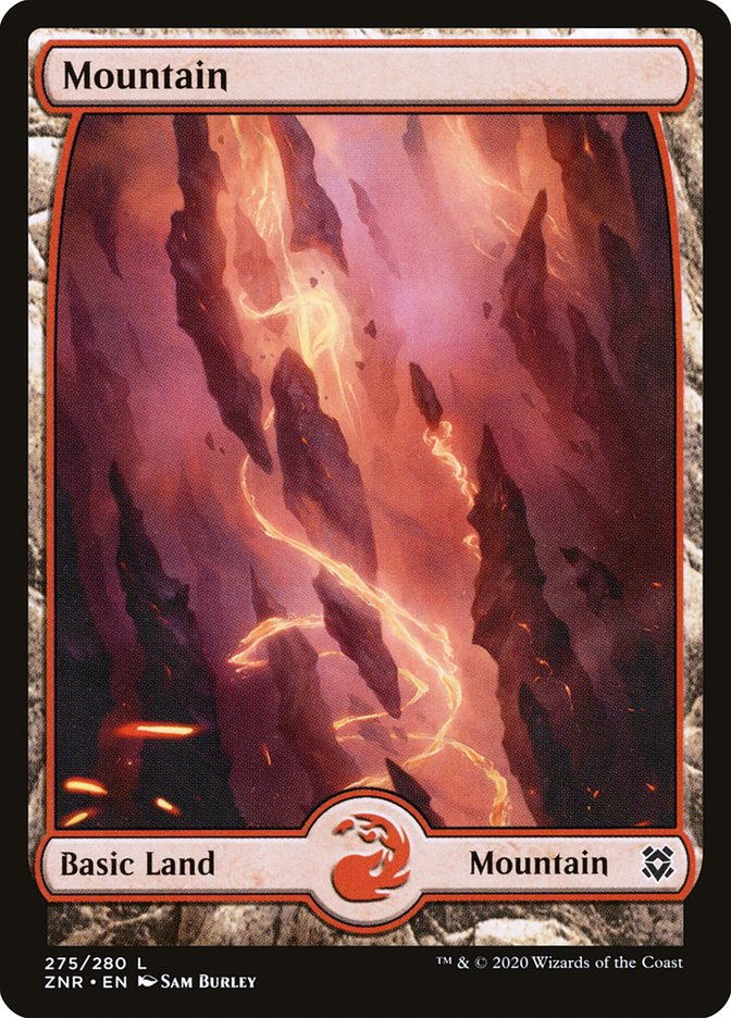 Mountain (275) [Zendikar Rising] | Rook's Games and More