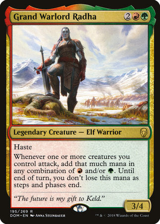 Grand Warlord Radha [Dominaria] | Rook's Games and More