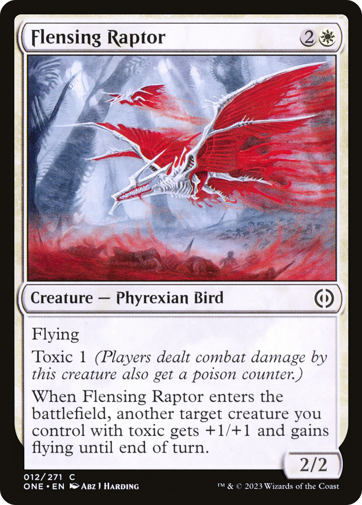 Flensing Raptor [Phyrexia: All Will Be One] | Rook's Games and More