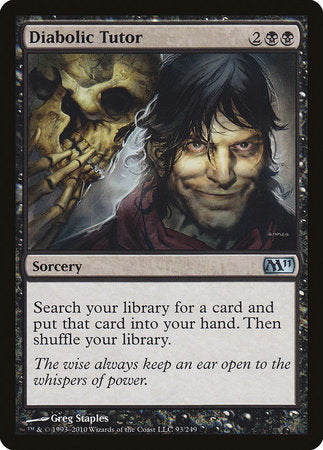 Diabolic Tutor [Magic 2011] | Rook's Games and More