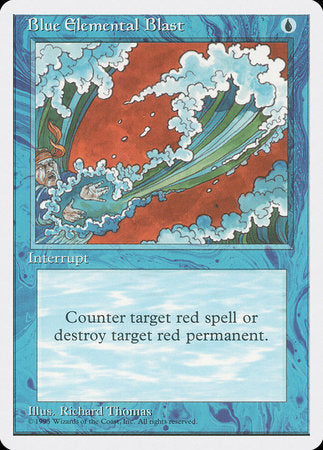 Blue Elemental Blast [Fourth Edition] | Rook's Games and More