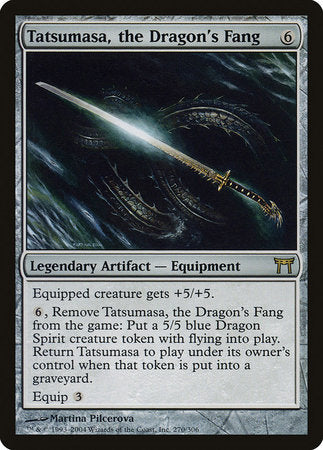 Tatsumasa, the Dragon's Fang [Champions of Kamigawa] | Rook's Games and More