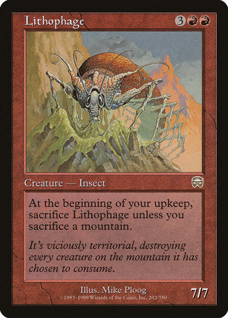 Lithophage [Mercadian Masques] | Rook's Games and More