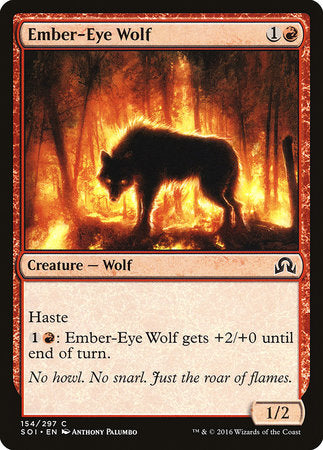 Ember-Eye Wolf [Shadows over Innistrad] | Rook's Games and More
