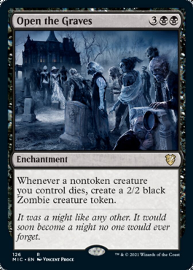 Open the Graves [Innistrad: Midnight Hunt Commander] | Rook's Games and More