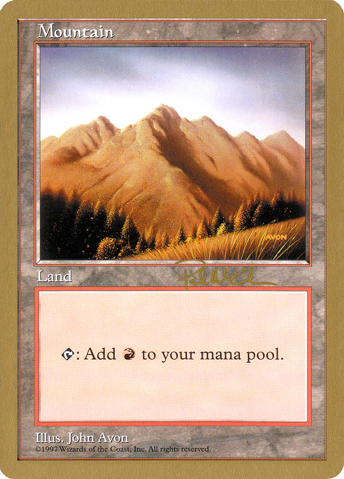 Mountain (pm444) (Paul McCabe) [World Championship Decks 1997] | Rook's Games and More