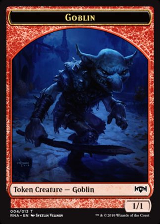 Goblin Token [Ravnica Allegiance Tokens] | Rook's Games and More