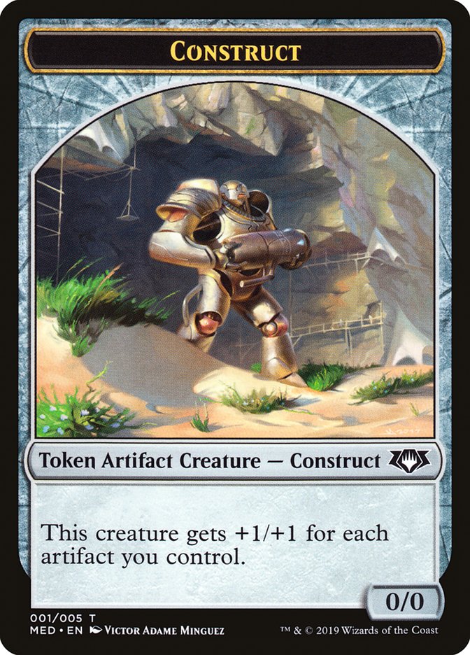 Construct (001/005) [Mythic Edition Tokens] | Rook's Games and More