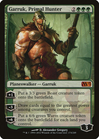 Garruk, Primal Hunter [Magic 2013] | Rook's Games and More