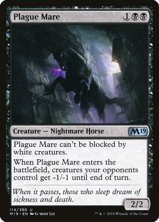 Plague Mare [Core Set 2019] | Rook's Games and More