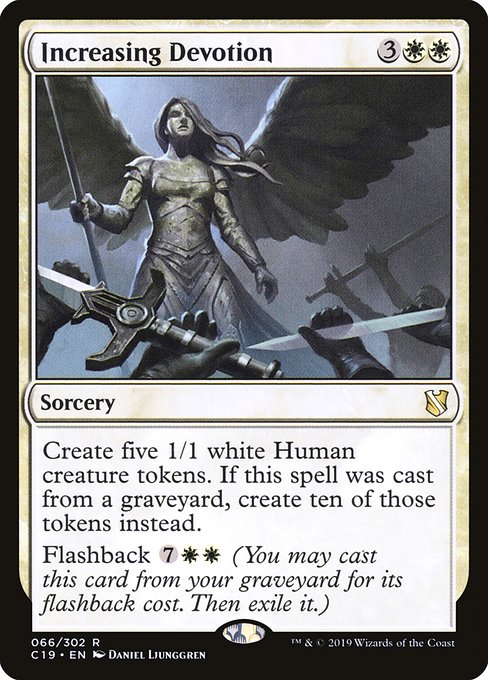 Increasing Devotion [Commander 2019] | Rook's Games and More