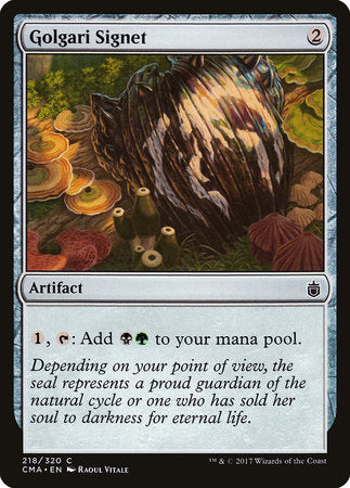 Golgari Signet [Commander Anthology] | Rook's Games and More
