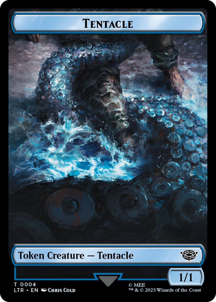 Food (11) // Tentacle Double-Sided Token [The Lord of the Rings: Tales of Middle-Earth Tokens] | Rook's Games and More