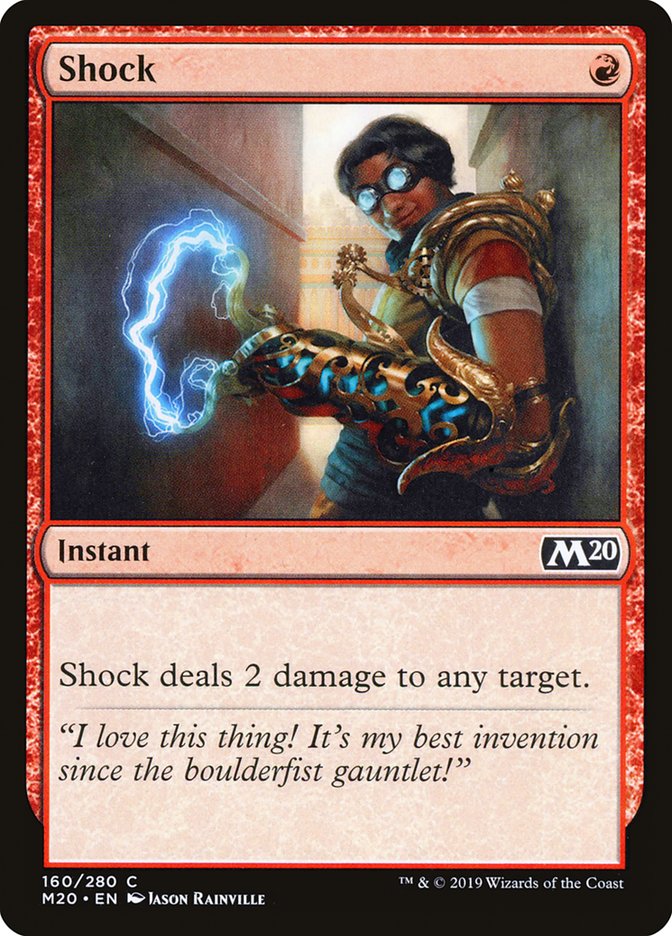 Shock [Core Set 2020] | Rook's Games and More