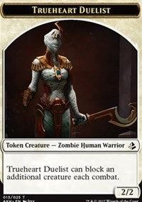 Trueheart Duelist // Snake Token [Amonkhet Tokens] | Rook's Games and More