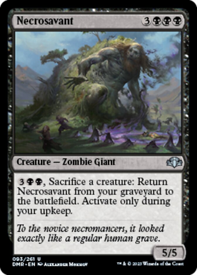 Necrosavant [Dominaria Remastered] | Rook's Games and More