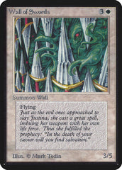 Wall of Swords [Limited Edition Alpha]