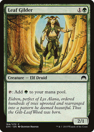 Leaf Gilder [Magic Origins] | Rook's Games and More