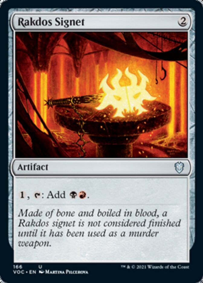 Rakdos Signet [Innistrad: Crimson Vow Commander] | Rook's Games and More