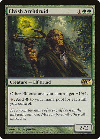 Elvish Archdruid [Magic 2012] | Rook's Games and More