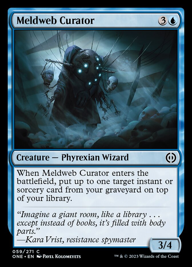 Meldweb Curator [Phyrexia: All Will Be One] | Rook's Games and More