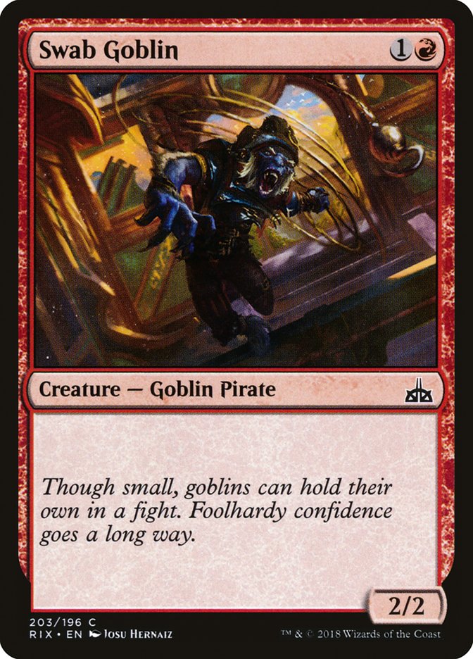 Swab Goblin [Rivals of Ixalan] | Rook's Games and More