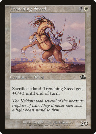 Trenching Steed [Prophecy] | Rook's Games and More