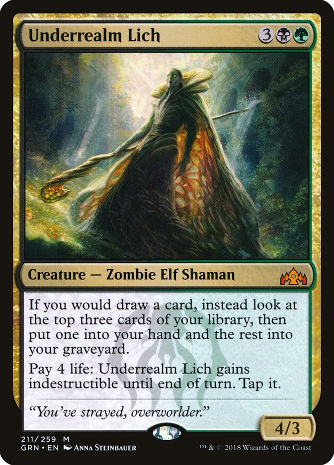 Underrealm Lich [Guilds of Ravnica] | Rook's Games and More
