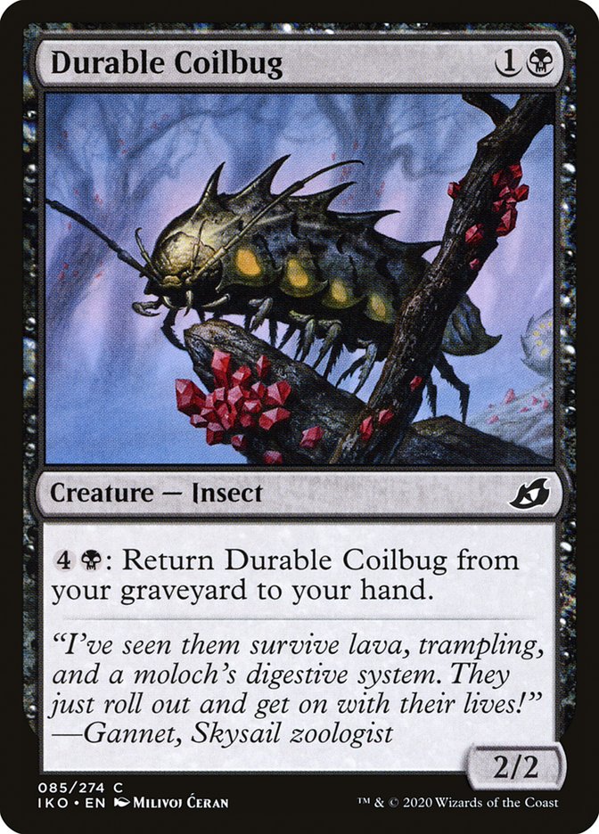 Durable Coilbug [Ikoria: Lair of Behemoths] | Rook's Games and More