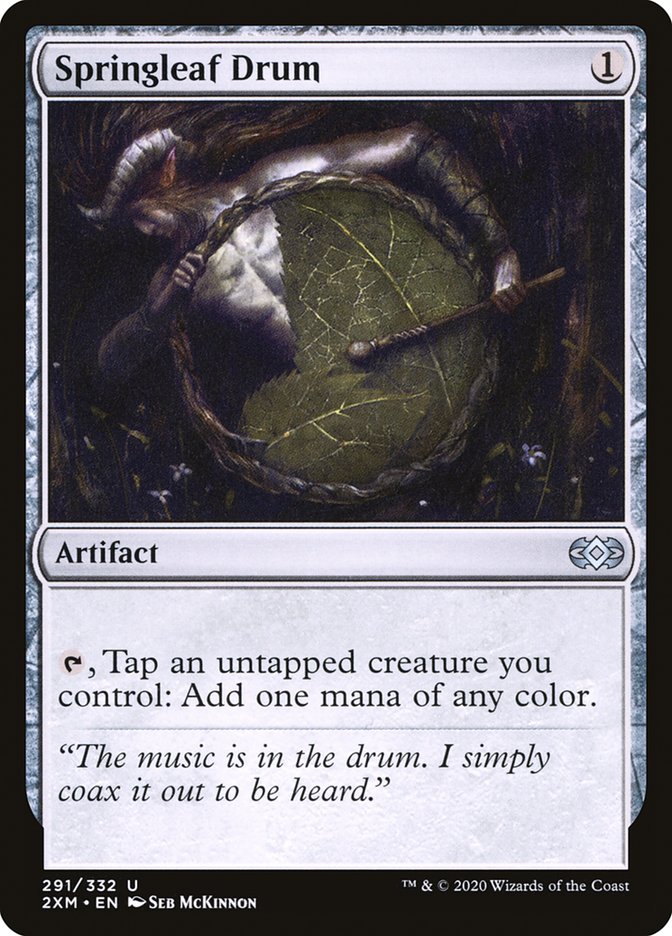Springleaf Drum [Double Masters] | Rook's Games and More