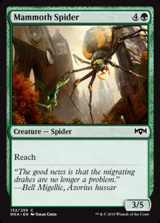 Mammoth Spider [Ravnica Allegiance] | Rook's Games and More