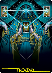 Strategic Planning Art Card (Gold-Stamped Signature) [Strixhaven: School of Mages Art Series]