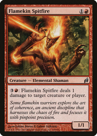 Flamekin Spitfire [Lorwyn] | Rook's Games and More
