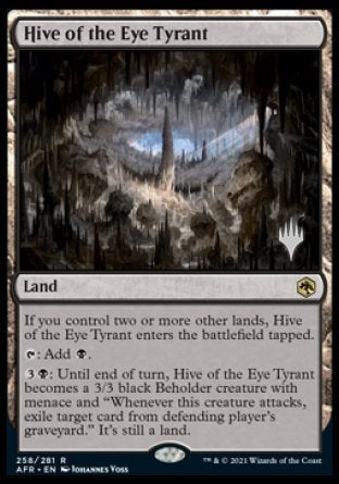 Hive of the Eye Tyrant (Promo Pack) [Dungeons & Dragons: Adventures in the Forgotten Realms Promos] | Rook's Games and More