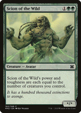 Scion of the Wild [Modern Masters 2015] | Rook's Games and More