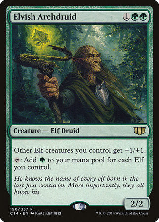 Elvish Archdruid [Commander 2014] | Rook's Games and More