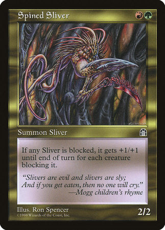 Spined Sliver [Stronghold] | Rook's Games and More