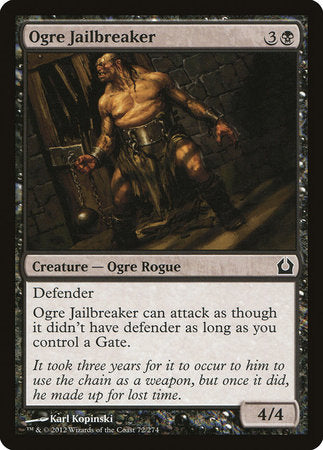 Ogre Jailbreaker [Return to Ravnica] | Rook's Games and More