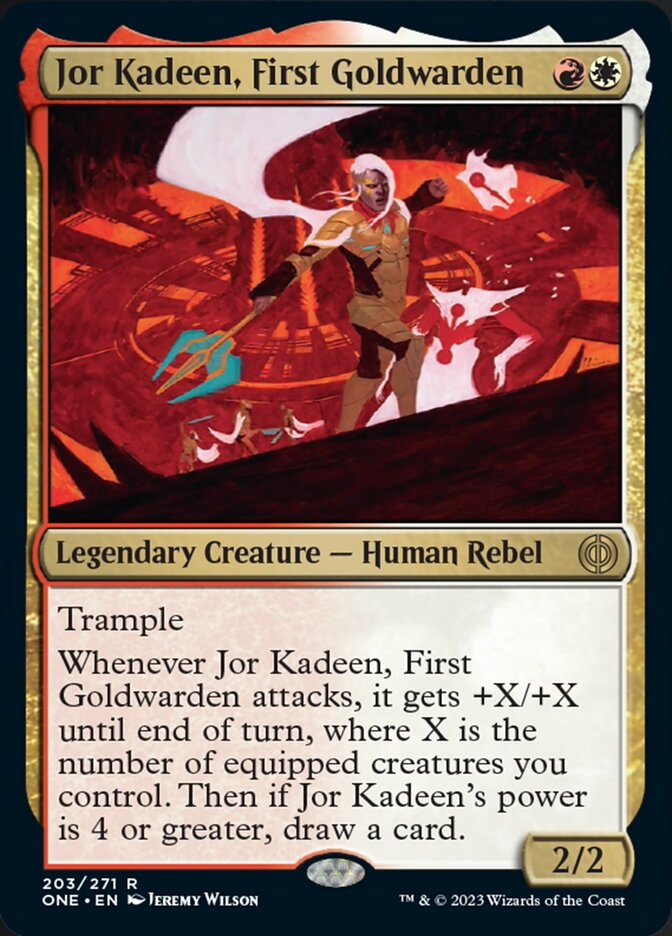 Jor Kadeen, First Goldwarden [Phyrexia: All Will Be One] | Rook's Games and More