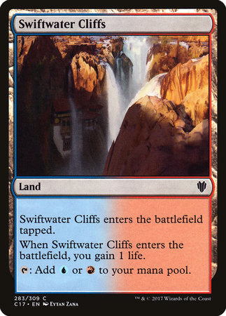 Swiftwater Cliffs [Commander 2017] | Rook's Games and More