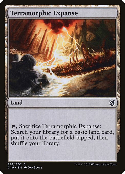 Terramorphic Expanse [Commander 2019] | Rook's Games and More