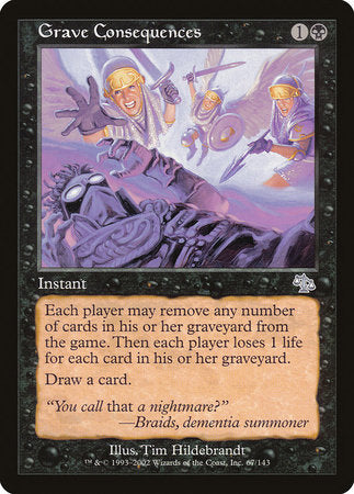 Grave Consequences [Judgment] | Rook's Games and More