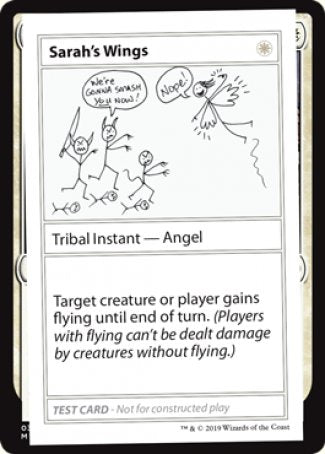 Sarah's Wings (2021 Edition) [Mystery Booster Playtest Cards] | Rook's Games and More