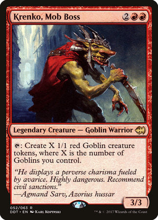 Krenko, Mob Boss [Duel Decks: Merfolk vs. Goblins] | Rook's Games and More